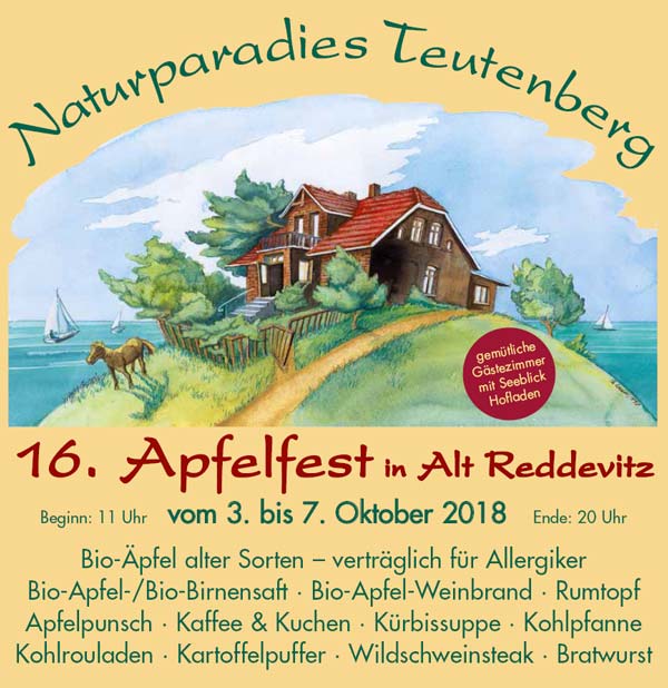 16. Apfelfest im Oktober 2018
